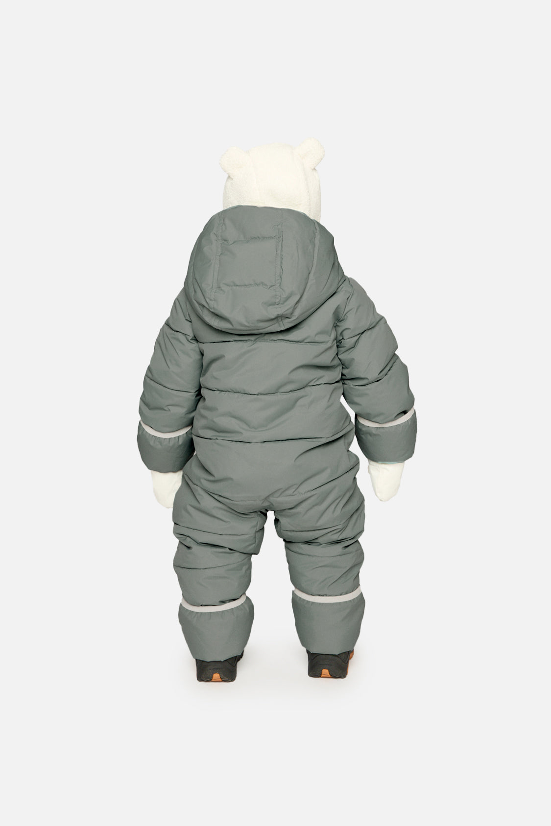 Baby-Cloud-Einteiler-Schneeanzug für Autositze, Salbeigrün