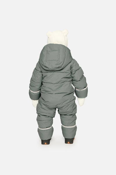 Baby-Cloud-Einteiler-Schneeanzug für Autositze, Salbeigrün