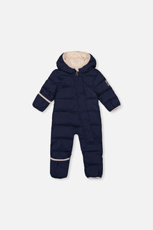 Baby-Cloud-Schneeanzug, für Autokindersitze geeignet, Dunkelblau