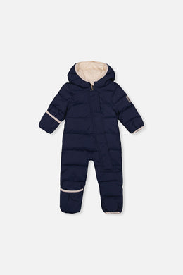 Baby-Cloud-Schneeanzug, für Autokindersitze geeignet, Dunkelblau