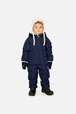 Baby-Cloud-Schneeanzug, für Autokindersitze geeignet, Dunkelblau