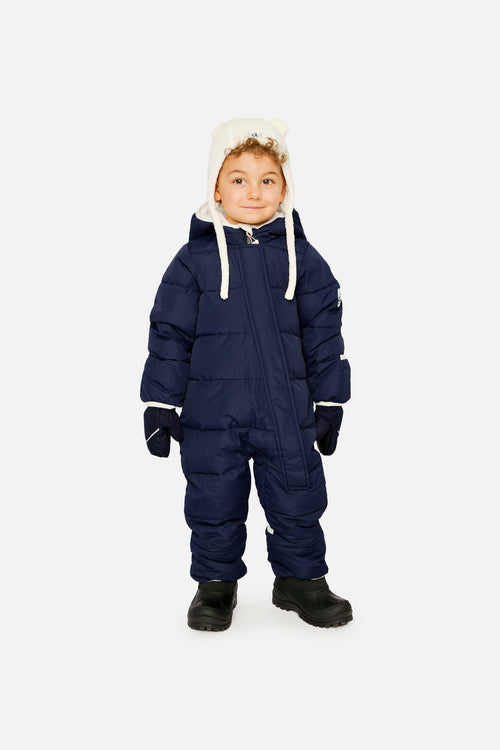 Baby-Cloud-Schneeanzug, für Autokindersitze geeignet, Dunkelblau
