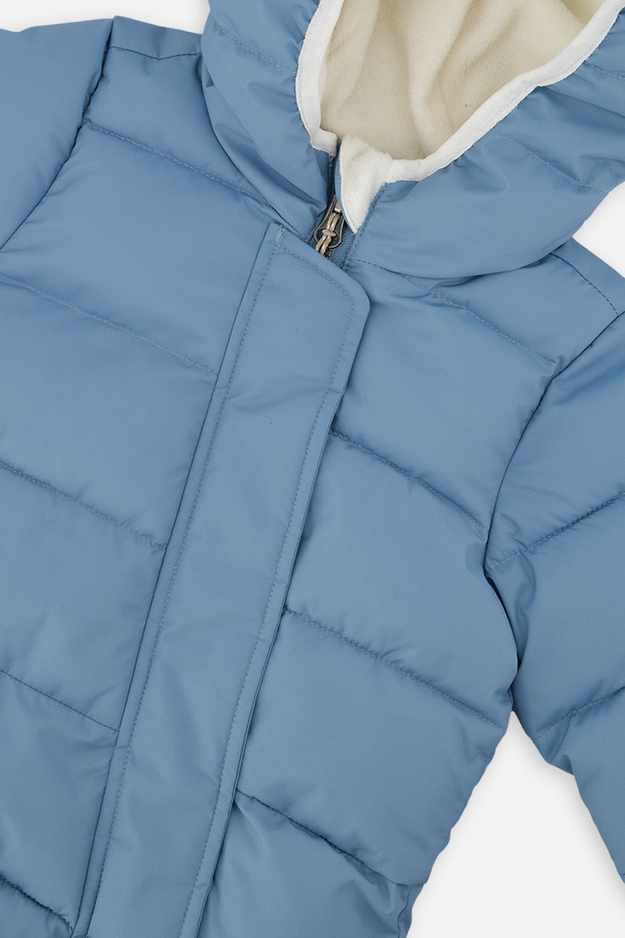Baby Cloud One Piece Snowsuit Adapted For Car Seats Blue Grey - J10B700_04400