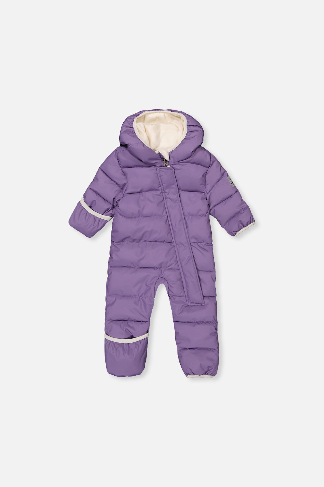 Baby Cloud One Piece Snowsuit Adapted For Car Seats Violet - J10B700_05003