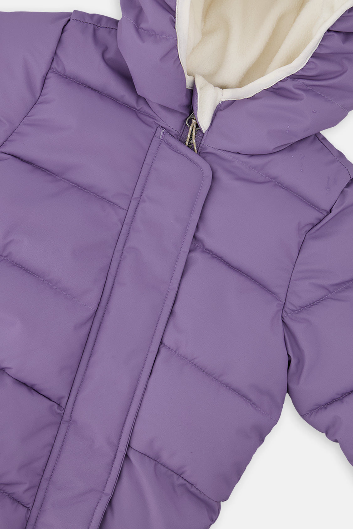 Baby Cloud One Piece Snowsuit Adapted For Car Seats Violet - J10B700_05003