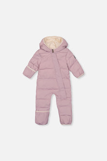 Baby Cloud One Piece Snowsuit Adapted For Car Seats Lavender