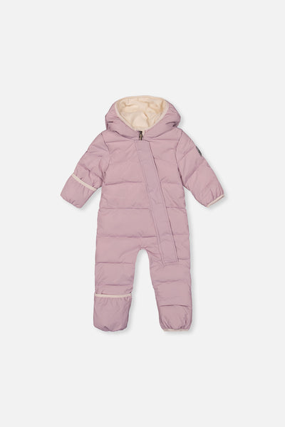 Baby-Cloud-Einteiler-Schneeanzug für Autositze, Lavendel