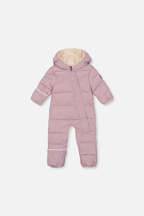 Baby-Cloud-Einteiler-Schneeanzug für Autositze, Lavendel