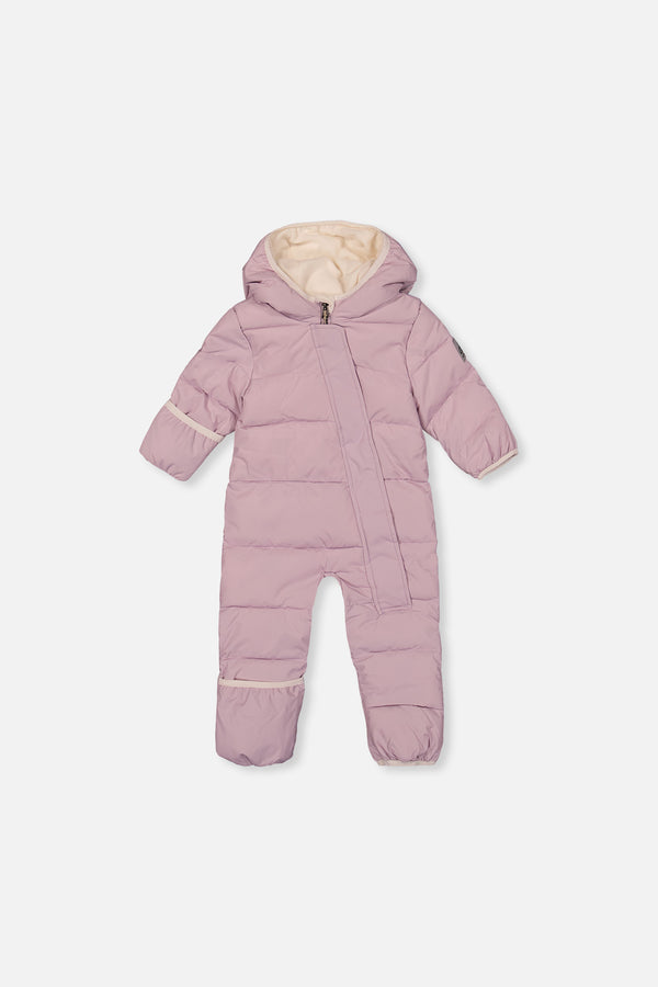 Baby-Cloud-Einteiler-Schneeanzug für Autositze, Lavendel