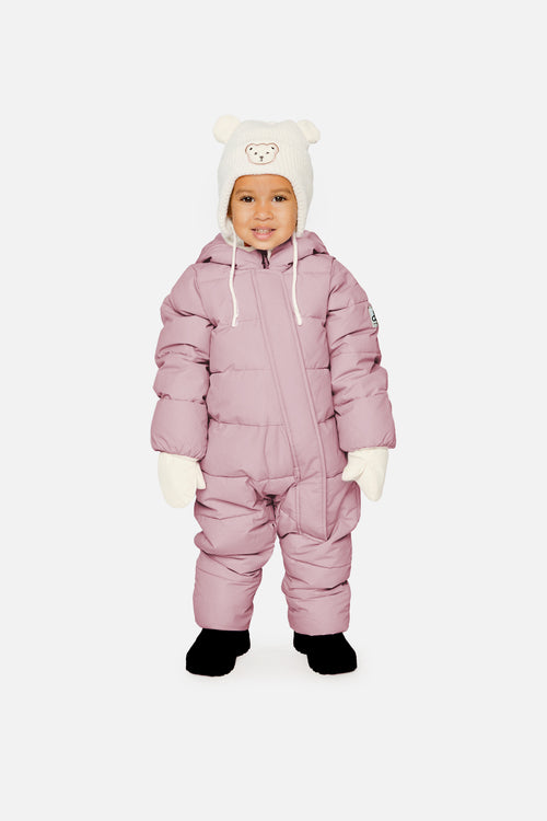 Baby-Cloud-Einteiler-Schneeanzug für Autositze, Lavendel