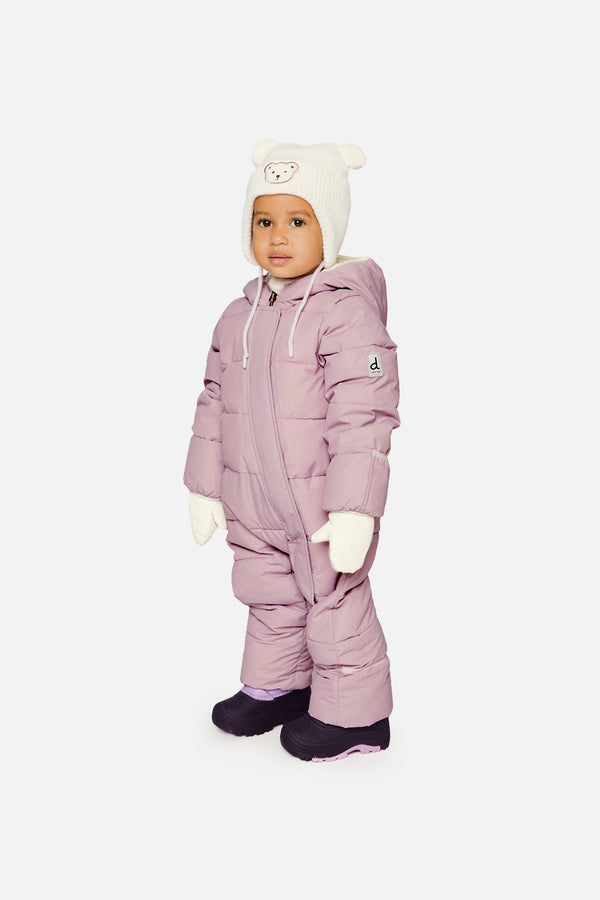 Baby-Cloud-Einteiler-Schneeanzug für Autositze, Lavendel