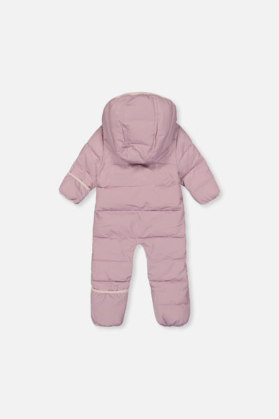 Baby-Cloud-Einteiler-Schneeanzug für Autositze, Lavendel