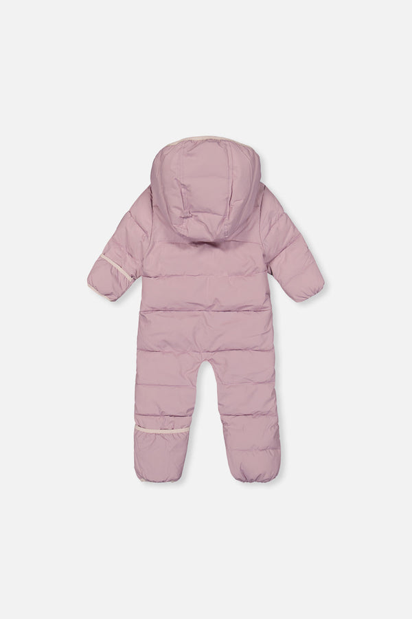 Baby Cloud One Piece Snowsuit Adapted For Car Seats Lavender - J10B700_05440