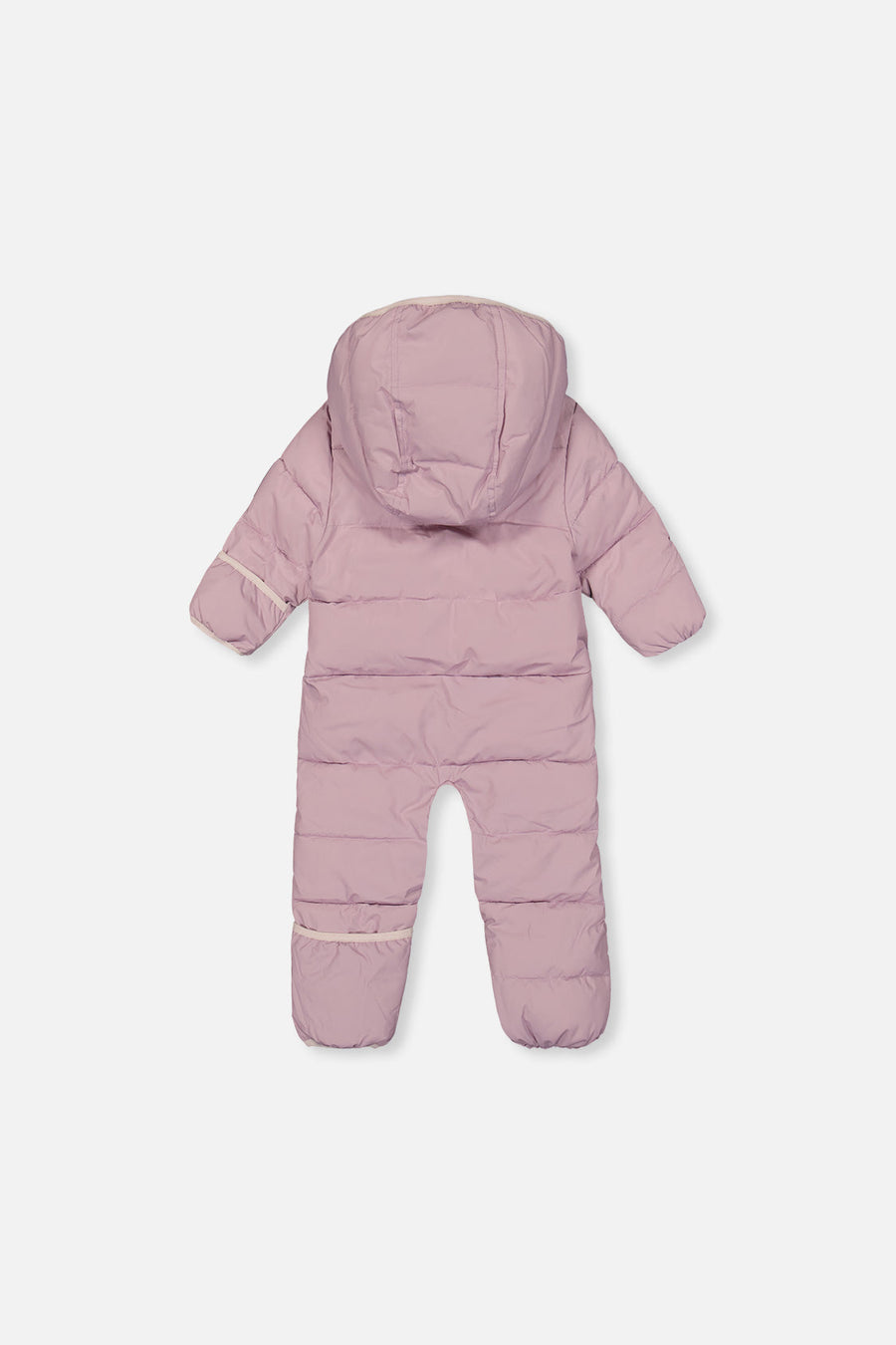 Baby Cloud One Piece Snowsuit Adapted For Car Seats Lavender - J10B700_05440