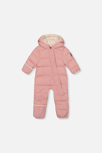 Baby-Cloud-Schneeanzug, für Autositze geeignet, blasses Altrosa