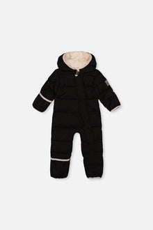 Baby-Cloud-Schneeanzug, als Einteiler für Autokindersitze geeignet, Schwarz