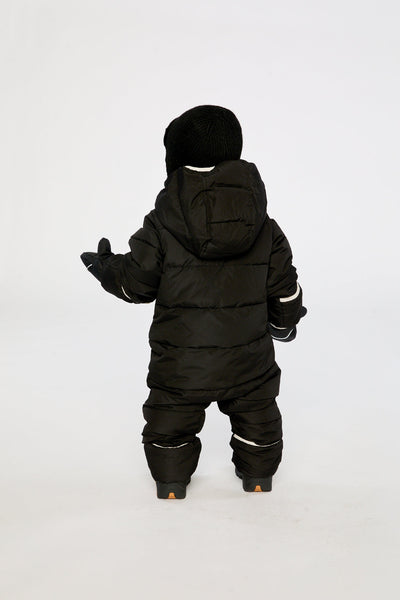 Baby Cloud One Piece Snowsuit Adapted For Car Seats Black - J10B700_09990