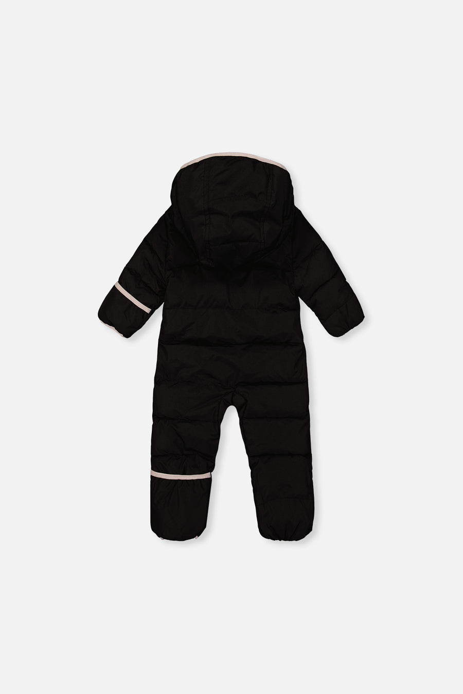 Baby-Cloud-Schneeanzug, als Einteiler für Autokindersitze geeignet, Schwarz
