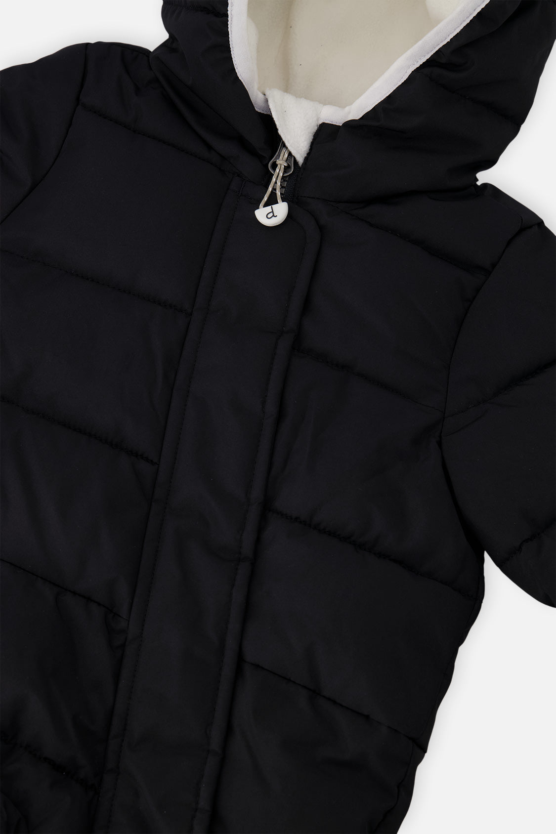 Baby Cloud One Piece Snowsuit Adapted For Car Seats Black - J10B700_09990