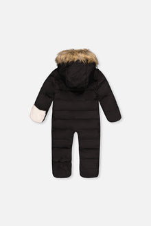 Baby Snug One Piece Snowsuit Adapted For Car Seats Black - J10B701_09990