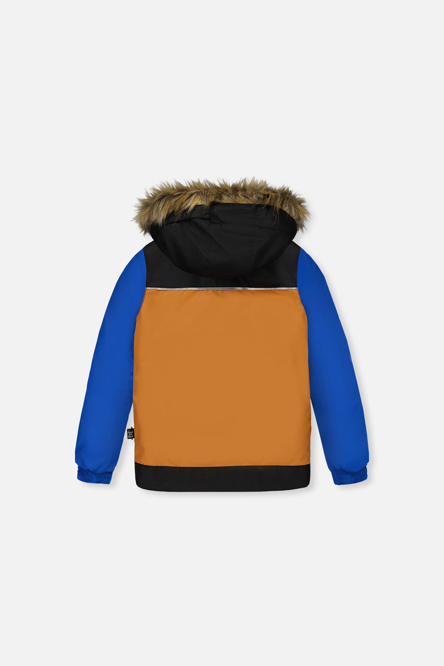Two Piece Discover Snowsuit Black Brown And Blue - J10DB40_09990