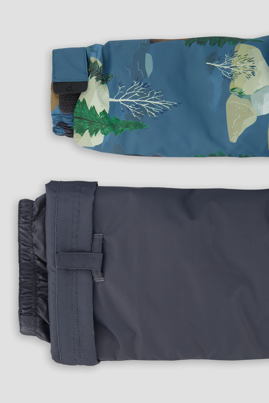 Two Piece Discover Snowsuit Blue Bear Print - J10DB40_1J052