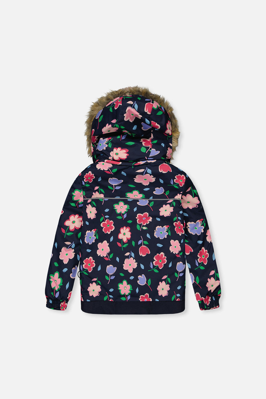 Two Piece Discover Snowsuit Blue Floral Print - J10DG80_1J018