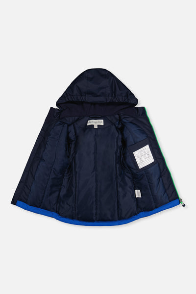 Light Weight Two Piece Chill Snowsuit Royal Blue And Green