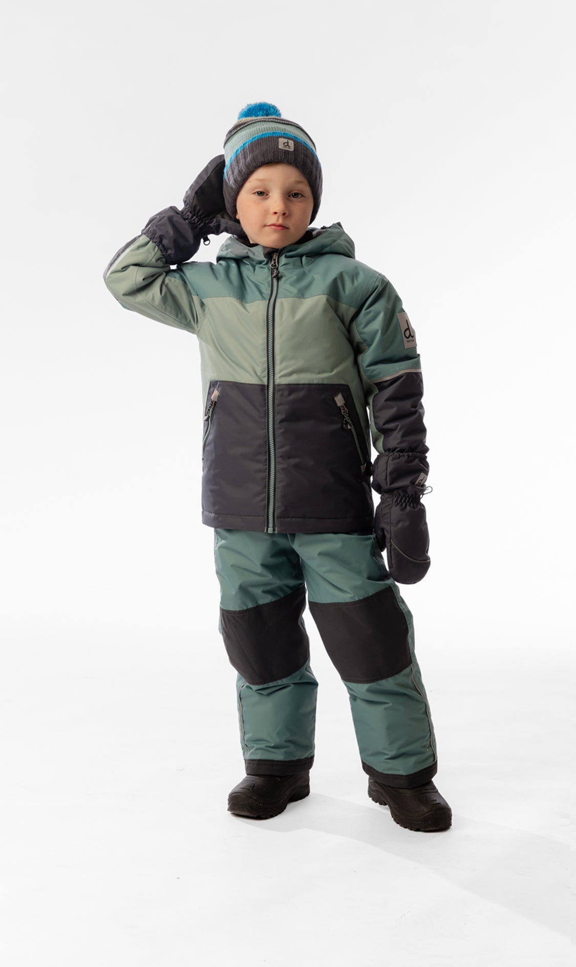 Light Weight Two Piece Chill Snowsuit Sage Green