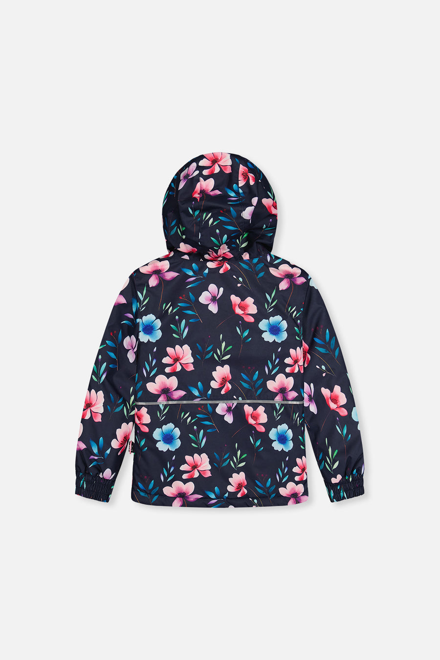 Leichter zweiteiliger Chill-Schneeanzug mit blauem Blumenmuster