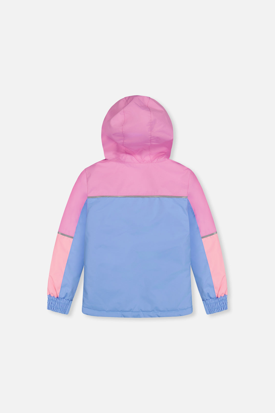 Leichter zweiteiliger Chill-Schneeanzug in Rosa, Blau und Mauve