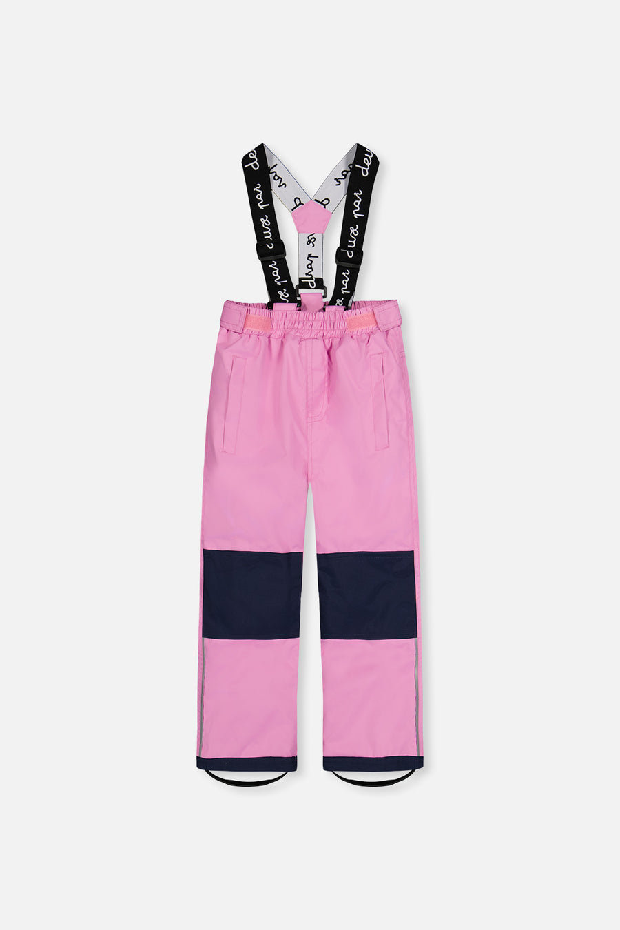 Leichter zweiteiliger Chill-Schneeanzug in Rosa, Blau und Mauve