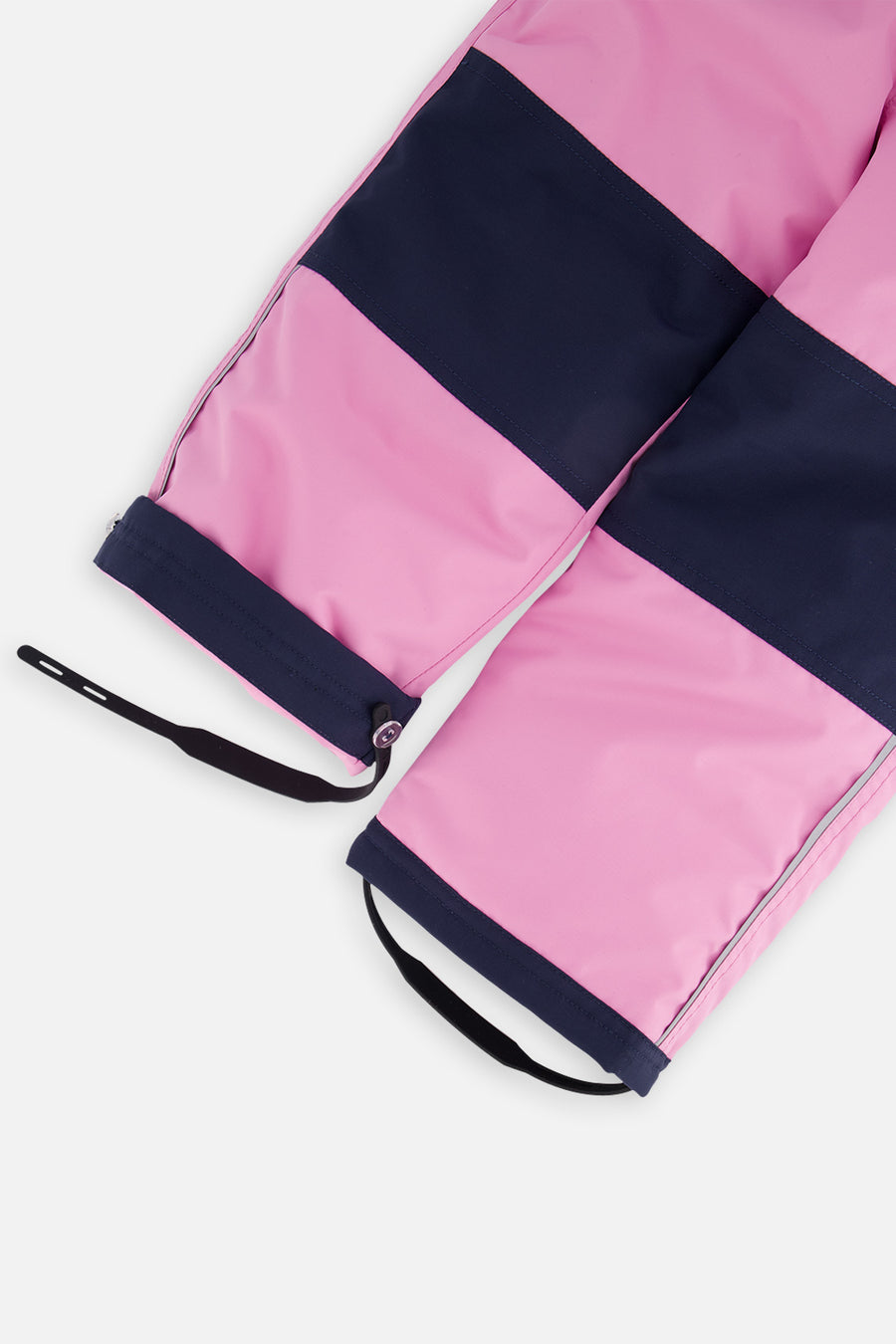 Leichter zweiteiliger Chill-Schneeanzug in Rosa, Blau und Mauve