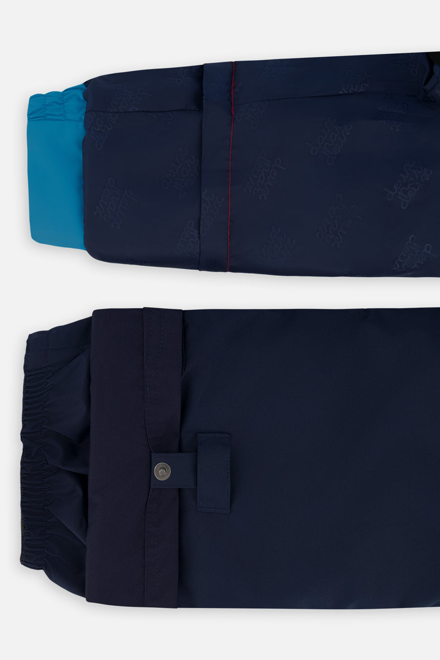 Habit de neige deux pièces PLAY bleu clair et foncé avec pantalon bleu marine