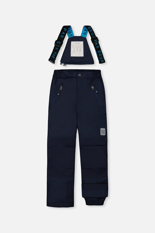 Habit de neige deux pièces PLAY bleu clair et foncé avec pantalon bleu marine
