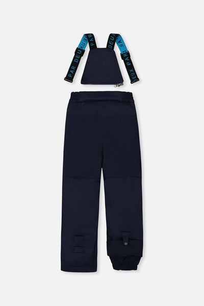 Habit de neige deux pièces PLAY bleu clair et foncé avec pantalon bleu marine
