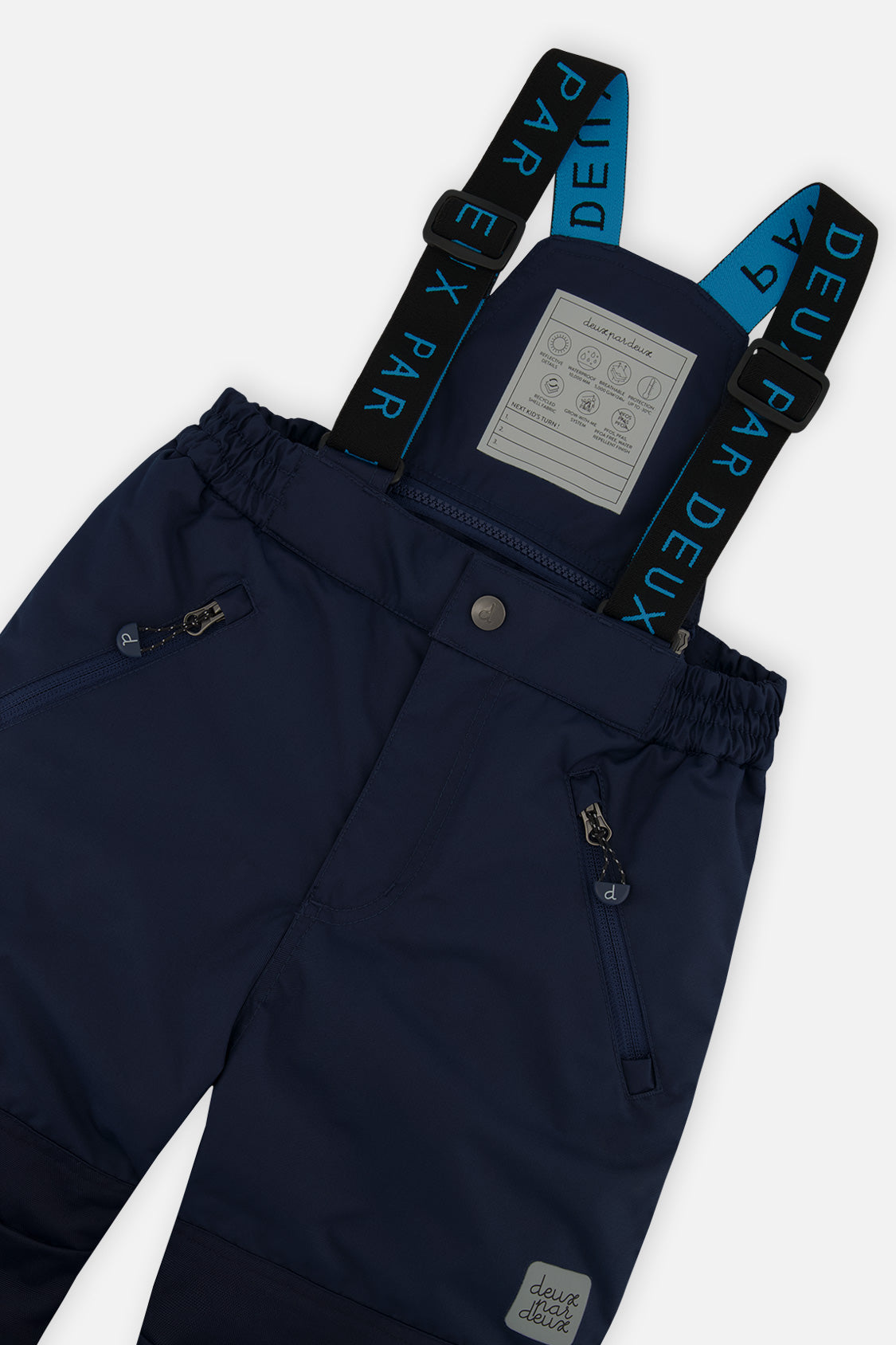Habit de neige deux pièces PLAY bleu clair et foncé avec pantalon bleu marine