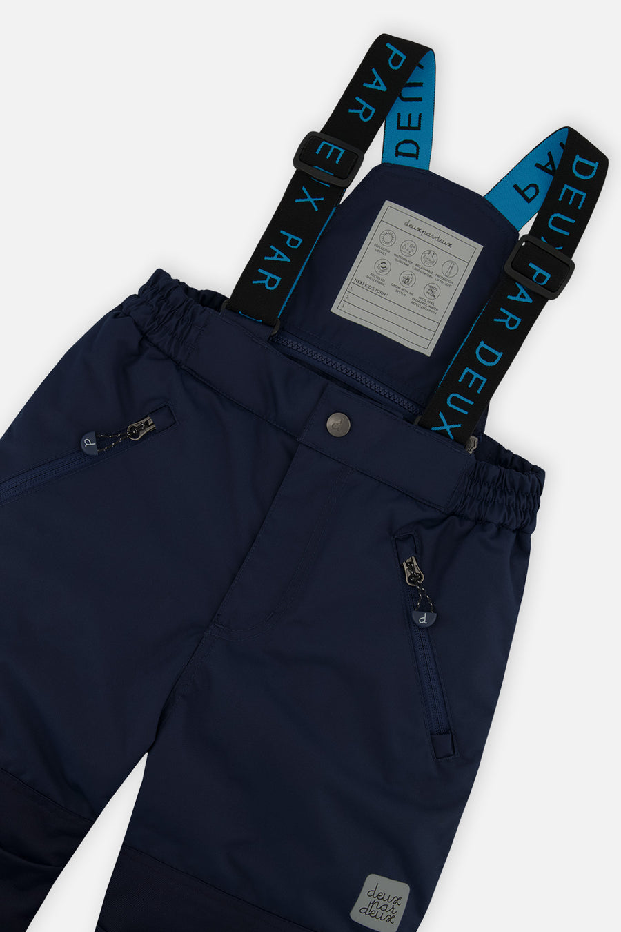 Habit de neige deux pièces PLAY bleu clair et foncé avec pantalon bleu marine