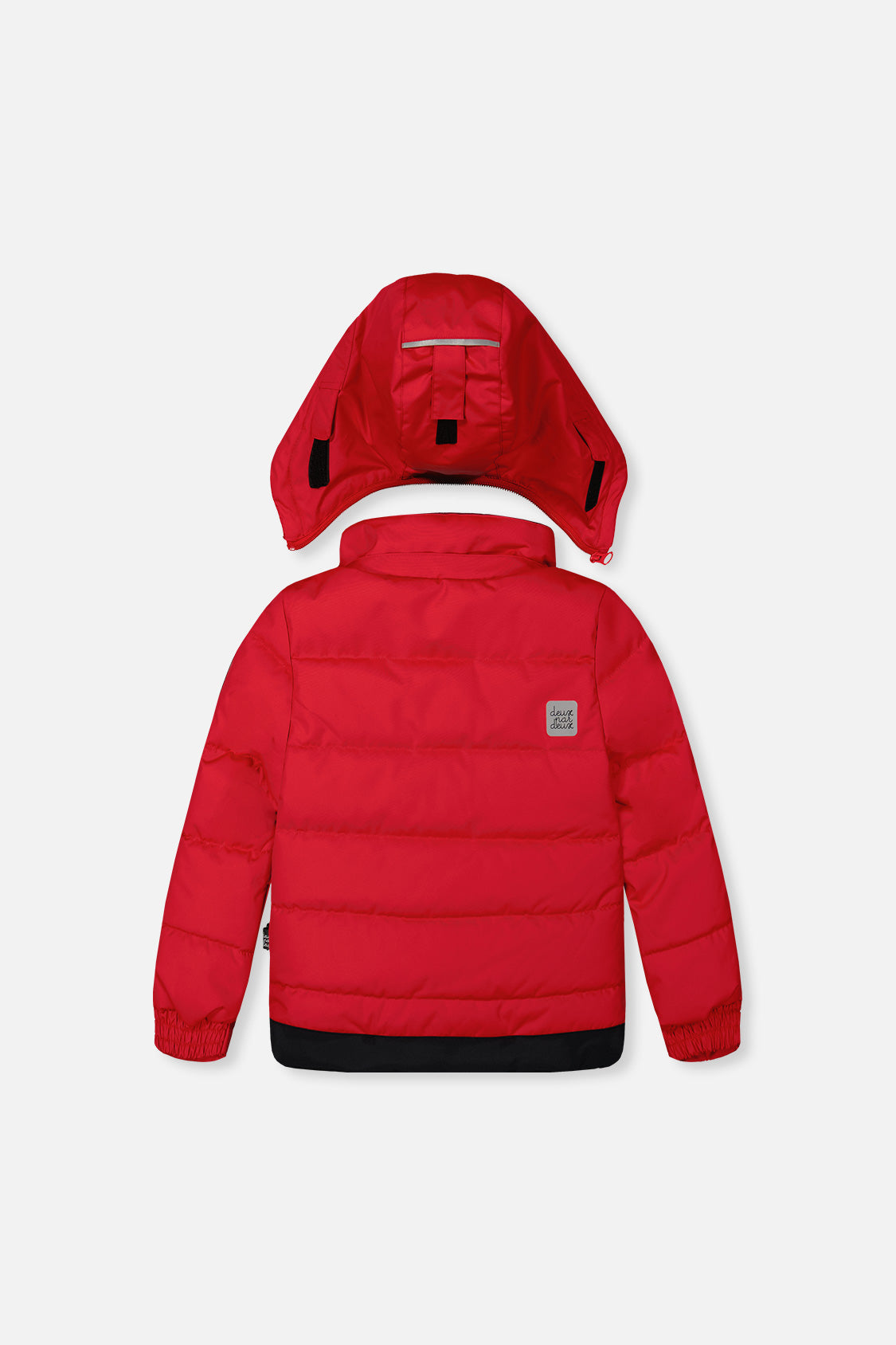 Habit de neige deux pièces PLAY rouge avec pantalon noir