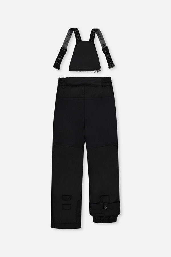 Habit de neige deux pièces PLAY rouge avec pantalon noir