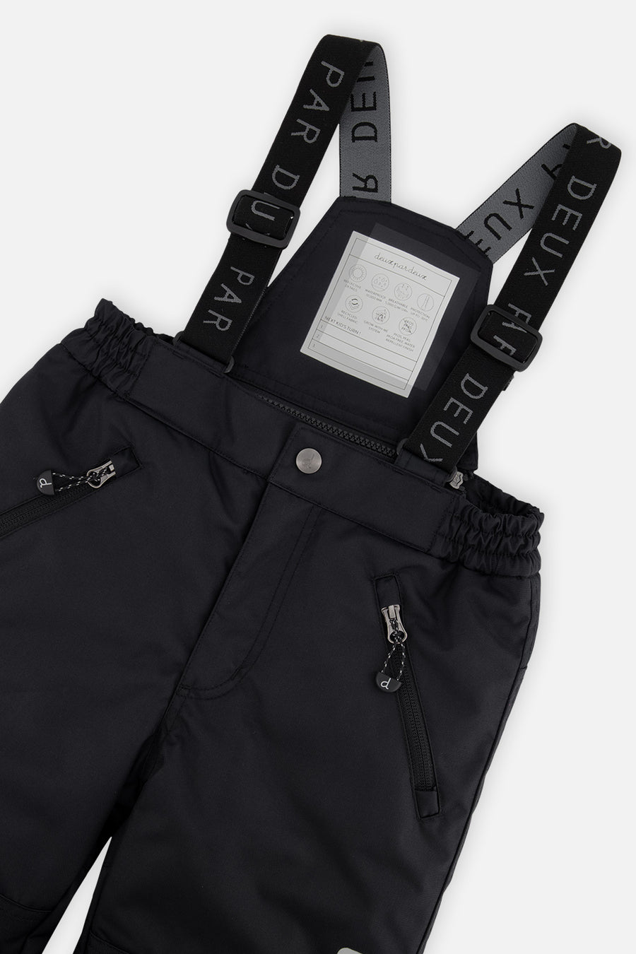 Habit de neige deux pièces PLAY rouge avec pantalon noir