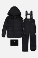 Habit de neige deux pièces PLAY noir avec pantalon noir