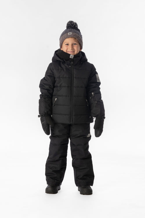 Habit de neige deux pièces PLAY noir avec pantalon noir