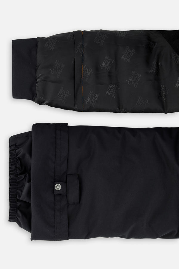 Habit de neige deux pièces PLAY noir avec pantalon noir