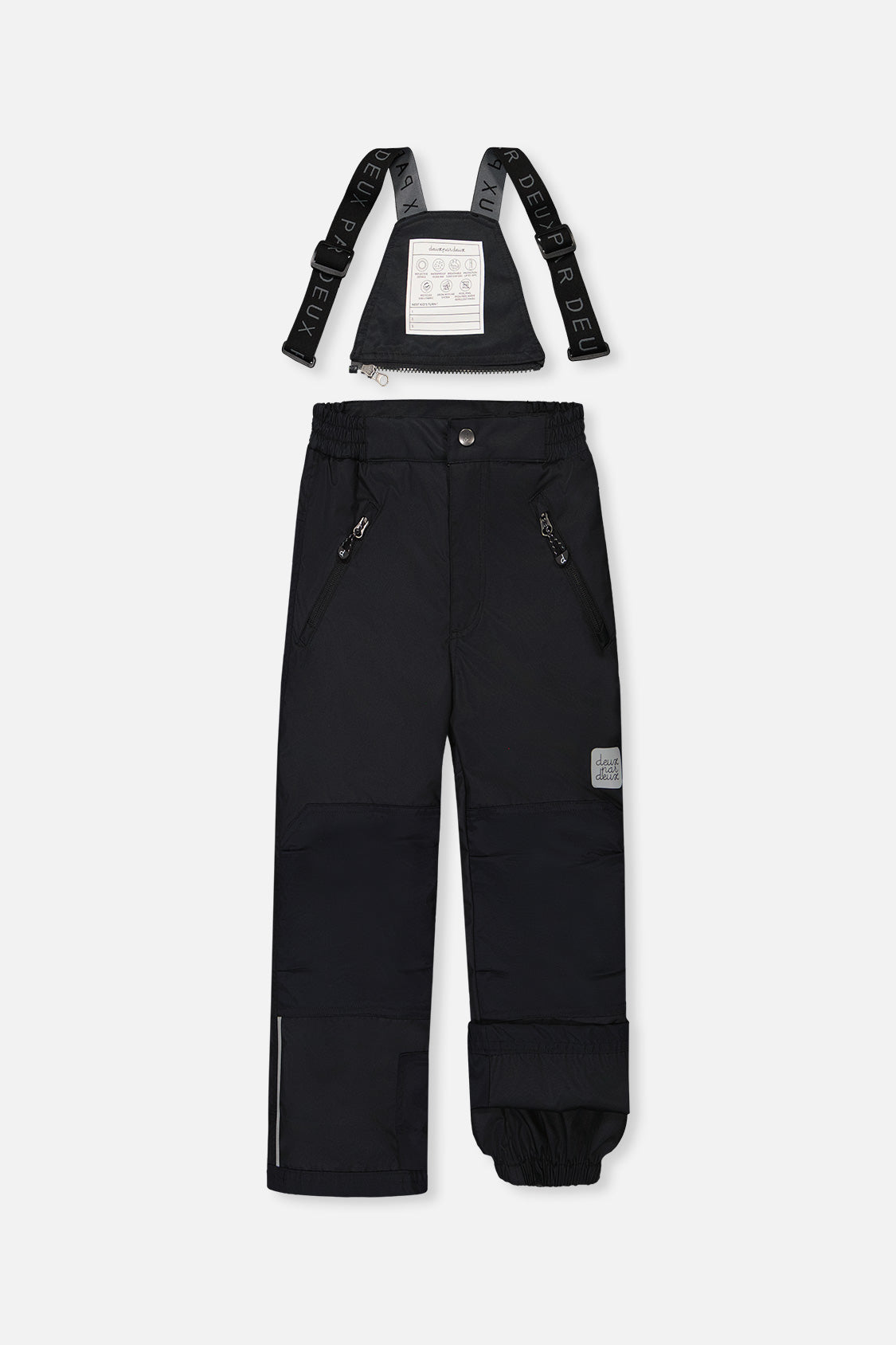 Habit de neige deux pièces PLAY noir avec pantalon noir