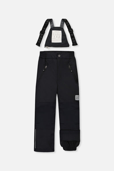 Habit de neige deux pièces PLAY noir avec pantalon noir