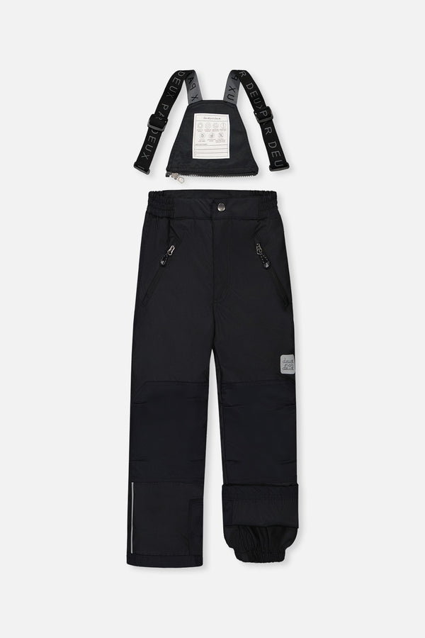 Habit de neige deux pièces PLAY noir avec pantalon noir