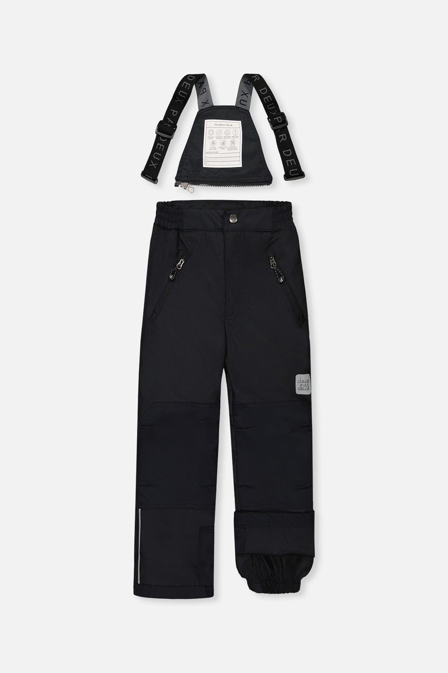 Habit de neige deux pièces PLAY noir avec pantalon noir