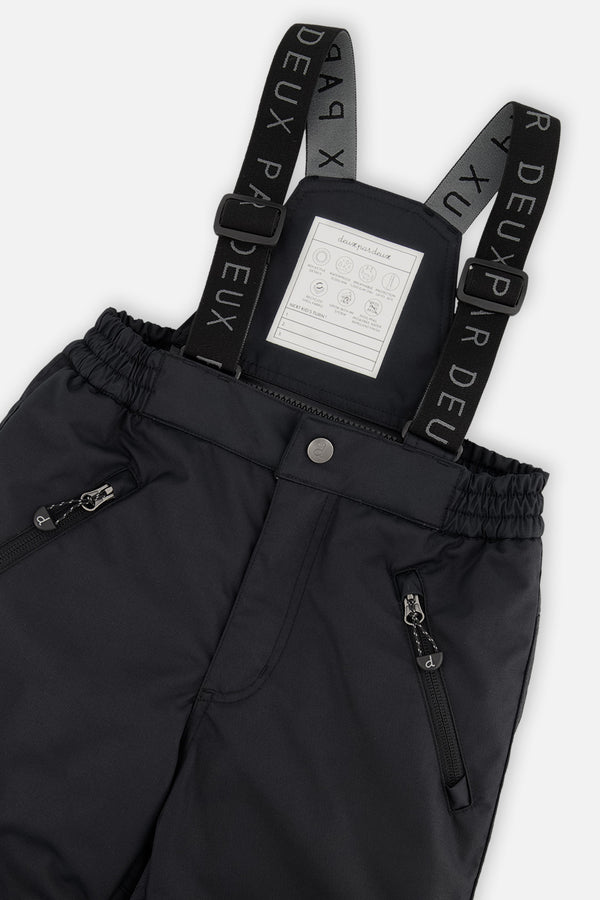 Habit de neige deux pièces PLAY noir avec pantalon noir
