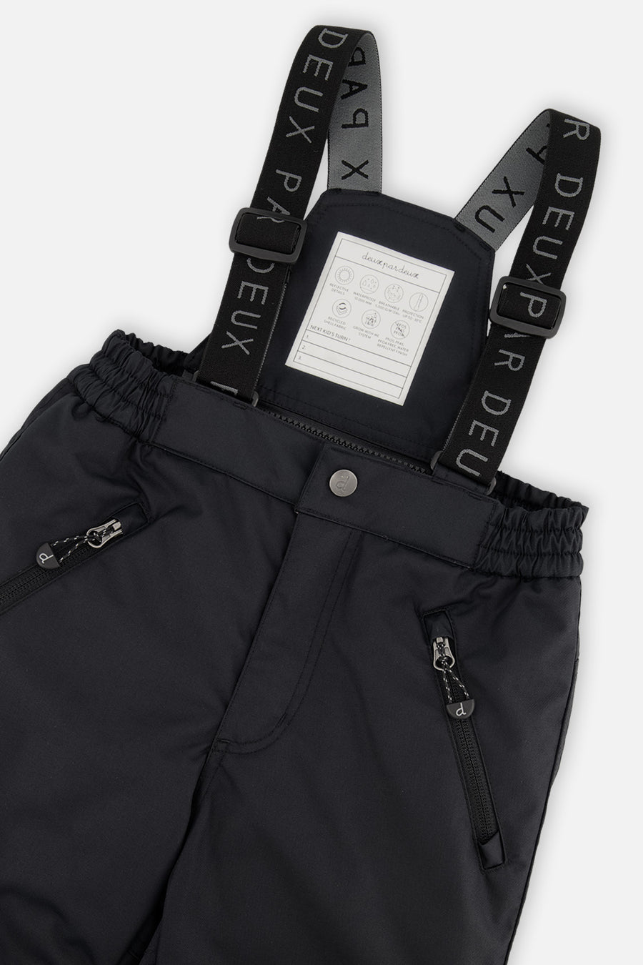 Habit de neige deux pièces PLAY noir avec pantalon noir